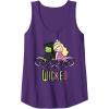 imageWicked Elphaba ampamp Glinda Together Playful Cartoon Style Tank TopPurple