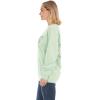 imageWicked womens Wicked Womens Ladies ampamp Juniors Front ampamp Back Crewneck Sweatshirt With EmbroideryMint