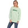 imageWicked womens Wicked Womens Ladies ampamp Juniors Front ampamp Back Crewneck Sweatshirt With EmbroideryMint