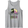imageWicked Elphaba ampamp Glinda Together Playful Cartoon Style Tank TopHeather Grey