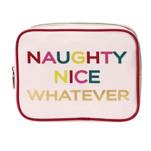 imageConair Makeup Bag Large Double Zip Toiletry and Cosmetic Bag Perfect Size for Use At Home or Travel Double Zip Organizer Shape in BlackPink