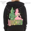 imageWicked womens Wicked Glinda ampamp Elphaba Womens Ladies ampamp Juniors Black Zip Multihit HoodieBlack