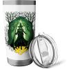 imageWicked For Good Elphaba Walk Through Oz Stainless Steel Insulated TumblerWhite
