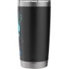 imageWicked For Good Glinda Striking Portrait Stainless Steel Insulated TumblerBlack