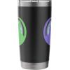 imageWicked For Good Glinda ampamp Elphaba Face to Face Stainless Steel Insulated TumblerBlack