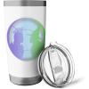 imageWicked For Good Glinda ampamp Elphaba Face to Face Stainless Steel Insulated TumblerWhite