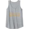 imageWicked For Good Gold Glam Logo Tank TopHeather Grey