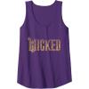 imageWicked For Good Gold Glam Logo Tank TopPurple