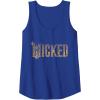imageWicked For Good Gold Glam Logo Tank TopRoyal Blue