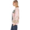 imageWicked womens Wicked Elphaba Womens Ladies ampamp Juniors Printed Wash Crewneck SweatshirtPinkcombo