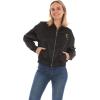 imageWicked womens Wicked Elphaba Womens Ladies ampamp Juniors Satin Bomber Jacket With Embroidery ampamp Metallic Foil Back GraphicBlack