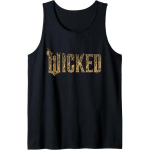imageWicked For Good Gold Glam Logo Tank TopBlack