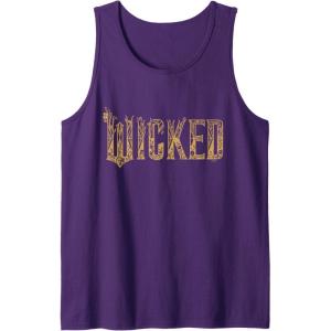 imageWicked For Good Gold Glam Logo Tank TopPurple