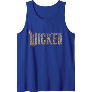 imageWicked For Good Gold Glam Logo Tank TopRoyal Blue