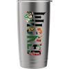 imageWicked For Good Wicked Witch Poster Logo Stainless Steel Insulated TumblerBrushed Steel