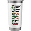 imageWicked For Good Wicked Witch Poster Logo Stainless Steel Insulated TumblerWhite