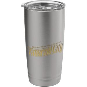 imageWicked Greetings From The Fantabulous Emerald City FampampB Stainless Steel Insulated TumblerBrushed Steel