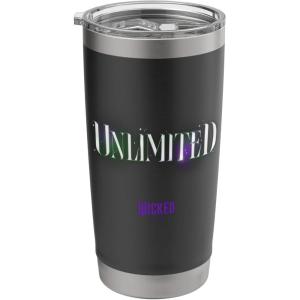 imageWicked Unlimited Glinda ampamp Elphaba Stainless Steel Insulated TumblerBlack