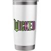 imageWicked Elphaba ampamp Glinda Together Playful Cartoon Style Stainless Steel Insulated TumblerWhite