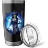 imageWicked For Good Elphaba Power Pose Stainless Steel Insulated TumblerBlack