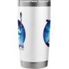 imageWicked For Good Elphaba Power Pose Stainless Steel Insulated TumblerWhite