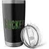 imageWicked Movie Logo Emerald Green Stainless Steel Insulated TumblerBlack