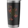imageWicked Movie Logo W Butterfly Stainless Steel Insulated TumblerBlack