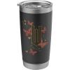 imageWicked Movie Logo W Butterfly Stainless Steel Insulated TumblerBlack
