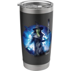 imageWicked For Good Elphaba Power Pose Stainless Steel Insulated TumblerBlack