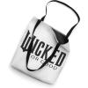 imageWicked For Good Black Minimalist Logo Tote Bag