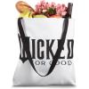 imageWicked For Good Black Minimalist Logo Tote Bag