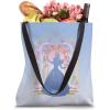 imageWicked For Good Glinda Silhouette in Blue Tote Bag