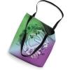 imageWicked For Good Oz Logo Floral and Vine Tote Bag