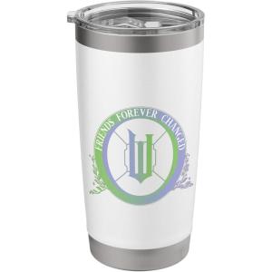 imageWicked For Good Glinda and Elphaba Friends Front ampamp Back Stainless Steel Insulated TumblerWhite