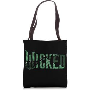 imageWicked For Good Torn Green Collage Logo Tote Bag