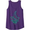 imageWicked For Good Elphaba Watchful Hat Tank TopPurple