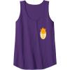 imageWicked For Good Glinda Gold Silhouette Front And Back Tank TopPurple