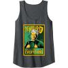 imageWicked For Good Wizard Sees Everything Tank TopDark Heather Grey