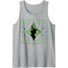 imageWicked Elphaba Enchanted Brooms Silhouette Tank TopHeather Grey