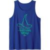 imageWicked For Good Elphaba Watchful Hat Tank TopRoyal Blue