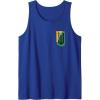 imageWicked For Good Patchwork Logo Front And Back Tank TopRoyal Blue