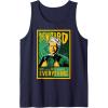 imageWicked For Good Wizard Sees Everything Tank TopNavy Blue