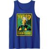 imageWicked For Good Wizard Sees Everything Tank TopRoyal Blue