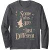 imageWicked Some Of Us Are Just Different Elphaba Thropp Long Sleeve TShirtDark Heather Grey