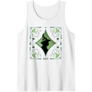 imageWicked Elphaba Enchanted Brooms Silhouette Tank TopWhite