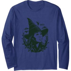 imageWicked For Good Elphaba Gaze Long Sleeve TShirtNavy Blue