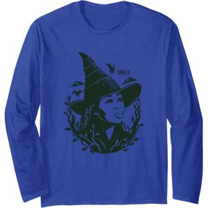 imageWicked For Good Elphaba Gaze Long Sleeve TShirtRoyal Blue