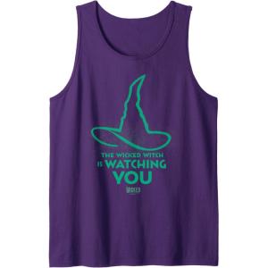 imageWicked For Good Elphaba Watchful Hat Tank TopPurple