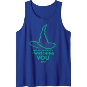 imageWicked For Good Elphaba Watchful Hat Tank TopRoyal Blue