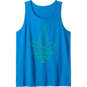 imageWicked For Good Elphaba Watchful Hat Tank TopSapphire Blue